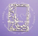 KWIAT PAPROCI - ramka asymetryczna