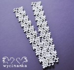 KORONKA - bordery, wzór 3