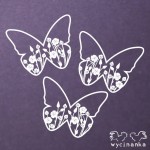 LEN - motyle, 3 szt.