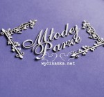 napis "Młodej Parze" z ornamentami