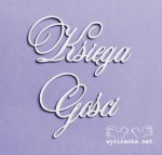 napis "Księga Gości" wz 6