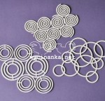 backgrounds "circles & snails"