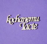 napis "kochanemu Tacie", wzór 1