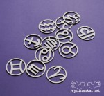 CZTERY PORY ROKU - znaki zodiaku w kołach