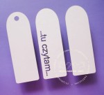 zakładki do książek z zaokrąglonym szczytem