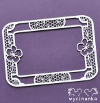 KORONKA - ramka, wzór 3