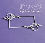 PIASKI PUSTYNI - ramka, wzór 3