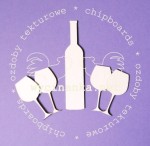 butelka wina i kieliszki