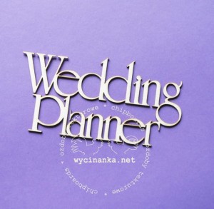 napis "Wedding Planner"