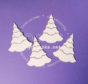 Choineczki, 4 szt. wzór 1