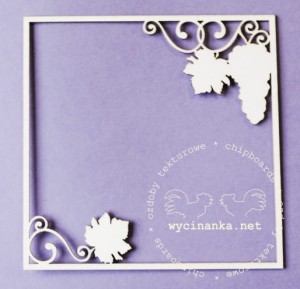 ramka komunijna, wzór 4