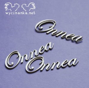 napisy "Onnea" FI, wz.1, 3 szt.