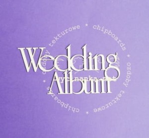 napis "Wedding Album"