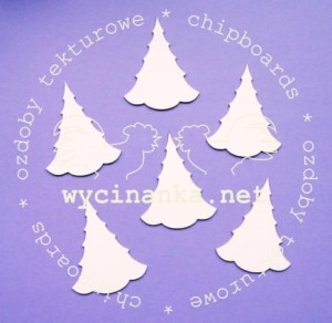 Choineczki, 6 szt. wzór 2