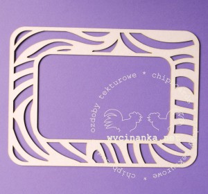 ramka prostokątna - ZEBRA