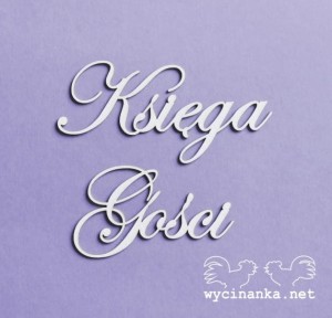 napis "Księga Gości" wz 5