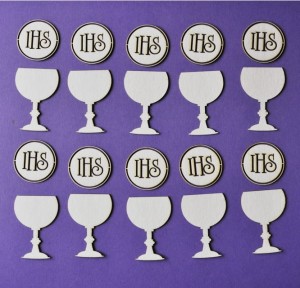 kielichy z komunikantami 10 szt.