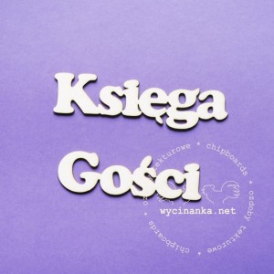 napis "Księga Gości" wz 2