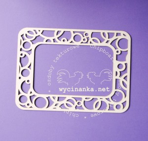 ramka prostokątna - BAŃKI MYDLANE