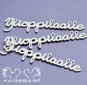 napisy "Ylioppilaalle" FI, wz.2, 3 szt.