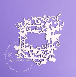 ramka "MAŁA KSIĘŻNICZKA"