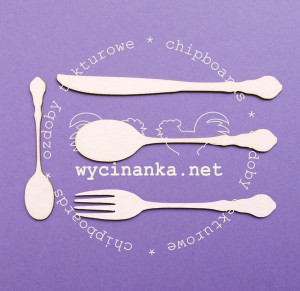 sztućce duże