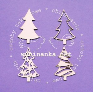 choineczki, cztery wzory