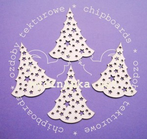 choinki z gwiazdkami