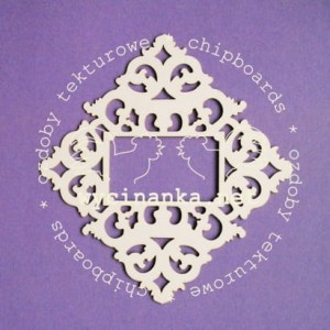 ramka barokowa, wzór 3