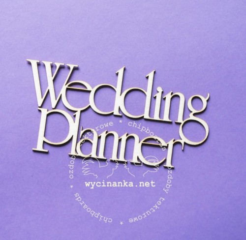 napis "Wedding Planner"