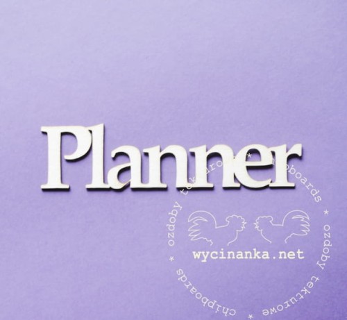 napisy "Planner" 