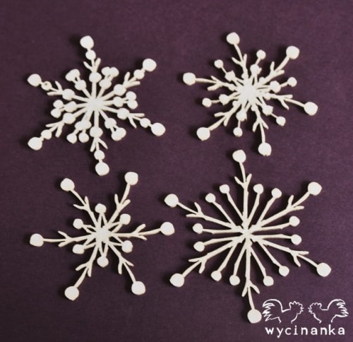  WINTER DOODLES - płatki śniegu