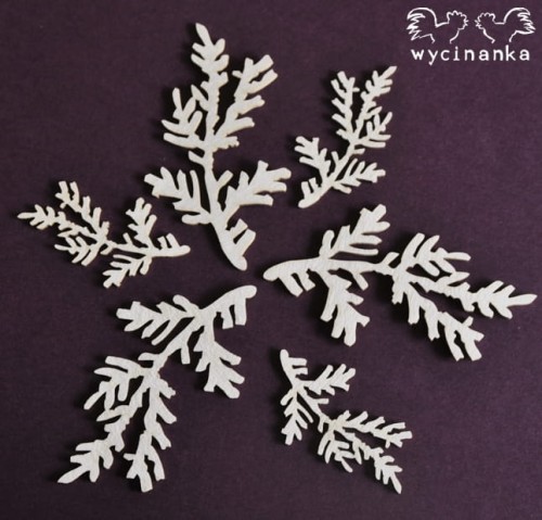 WINTER DOODLES - świerkowe gałązki