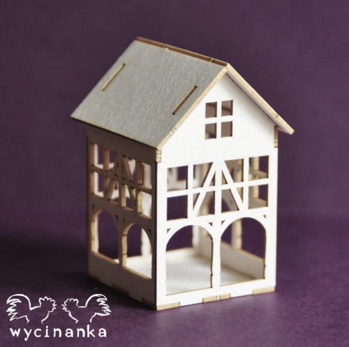  domek 3d mini